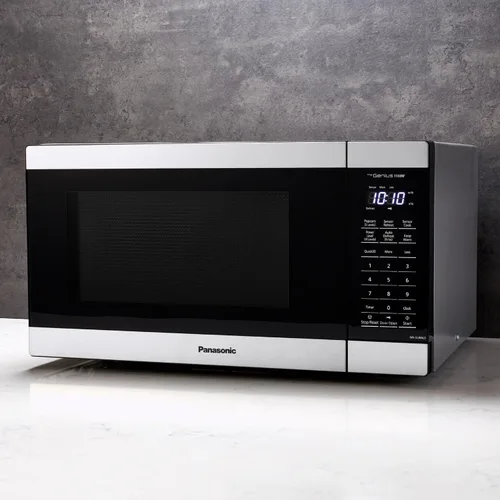 Vista 2 de Panasonic Horno de microondas, 1.3 pies³ 1000W encimera Microondas con sensor Genius de cocción - NN-SU66LS (acero inoxidable)