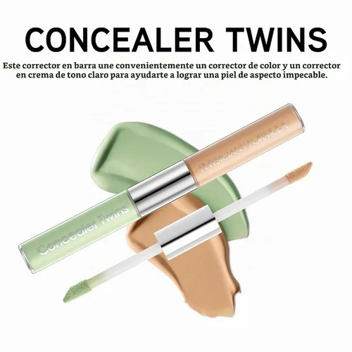 Vista 5 de Physicians Formula Barra Correctora Cremosa de Doble Punta Verde/Claro, Neutralizante, Ojeras, Cicatrices, Manchas, Ojos