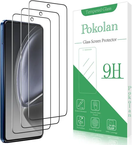 Vista 7 de Pokolan Paquete de 3 protectores de pantalla de privacidad para Motorola Moto G Stylus 5G 2025, película de vidrio templado privado antiespía