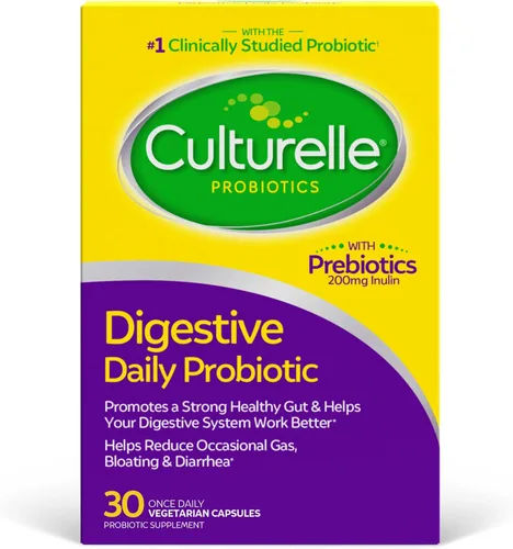 Vista 5 de Culturelle Suplementos probióticos diarios 4 en 1 para mujeres y cápsulas probióticas diarias para hombres y mujeres, cepa probiótica más estudiada