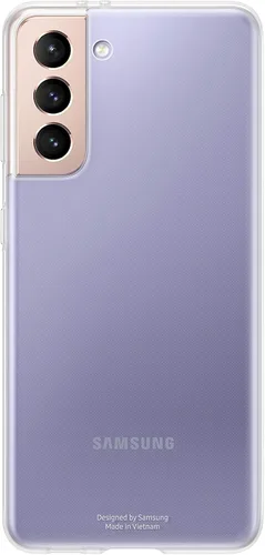 Vista 8 de Samsung Funda para Galaxy S21, cubierta trasera transparente (versión de EE. UU.)