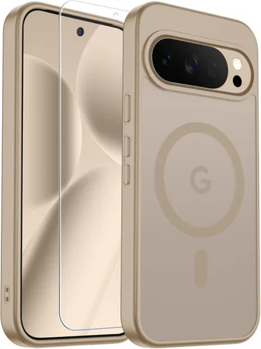 Vista 87 de SUPFINE Funda magnética para Google Pixel 10 Pro XL con protector de pantalla (imanes integrados) (protección contra caídas de grado militar)