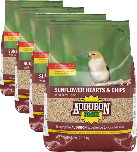 Vista 10 de Audubon Park Sunflower Hearts & Chips - Alimento para pájaros silvestres