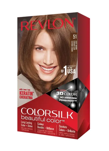 Vista 29 de Revlon ColorSilk Beautiful Color 41 marrón medio 1 ea (paquete de 5)