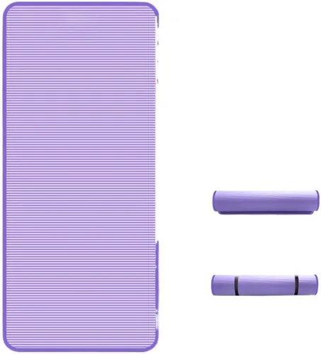 Vista 8 de colchoneta de gimnasia Colchoneta Antideslizante De Alta Densidad Para Yoga, Pilates, Fitness, Deportes, Gimnasio, Hogar, Almohadilla Impermeable