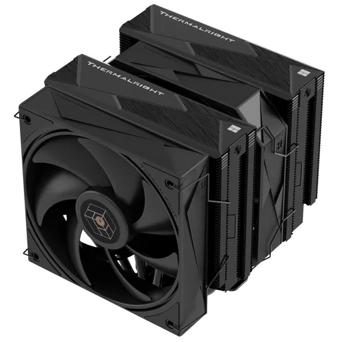 Vista 9 de Thermalright Royal Pretor 130 - Enfriador de CPU, 6 tubos de calor, disipador de calor de CPU, ventilador TL-H12-X28 y TL-HD13-X28, compatible