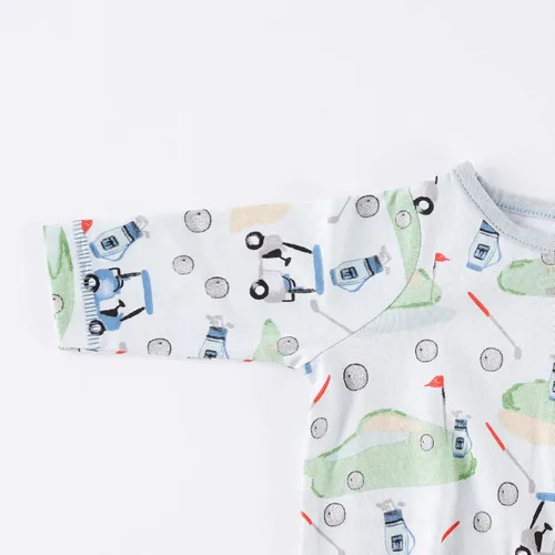 Vista 4 de Mud Pie Cama con pies de golf para bebés y niños