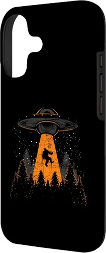 Vista 2 de Science Fiction Kryptide Sasquatch Alien UFO Myth Bigfoot Case for iPhone 17