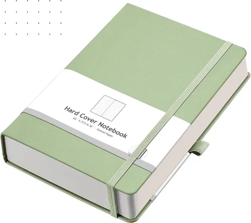 Vista 17 de AHGXG Cuaderno de papel cuadriculado - Cuaderno de papel de cuadrícula tamaño A4 grande 8.5''×11'', 320 páginas de diario grueso, papel cuadriculado