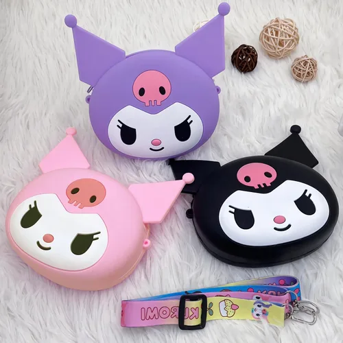 Vista 5 de Bolso de hombro lindo de dibujos animados Kawaii Anime Bag