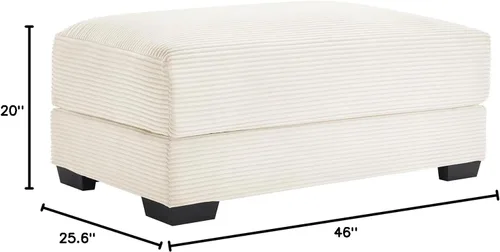 Vista 3 de Otomana para sofá modular modular, sofás seccionales de pana de gran tamaño para sala de estar, dormitorio, apartamento, sofá de nube de asiento