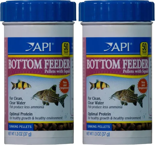 Vista 8 de API PELLETS BOTTOM FEEDER PELLETS WITH SQUID Fish Food Contenedor de 1.3 onzas