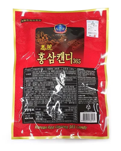 Vista 2 de LENITH Caramelo duro de ginseng rojo coreano, auténtico regalo de hierbas coreanas, sabor dulce y amargo, 7.05 onzas (7.05 oz)