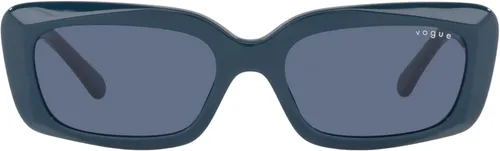 Vista 3 de Vogue Eyewear X Hailey Bieber Collection Vo5440s - Gafas de sol rectangulares, Azul