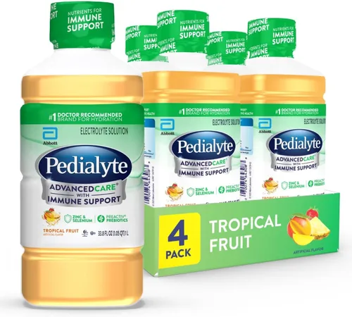 Vista 11 de Pedialyte Advanced care, solución oral de electrolitos, 0.26 gal, 8 unidades, 1, 1
