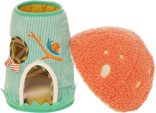 Vista 2 de Manhattan Toy Toadstool Cottage - Juguete de peluche para llenar y derramar para bebés y niños pequeños