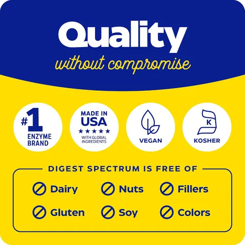 Vista 9 de Enzymedica Digest Spectrum - Suplemento dietético para el alivio digestivo de las intolerancias alimentarias, vegano, sin gluten, sin OMG