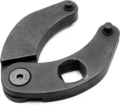 Vista 5 de 7463 Llave de tuerca de glándula ajustable universal pequeña, llave de tuerca de glándula universal para tuercas de cilindro hidráulico de 1 pulgada