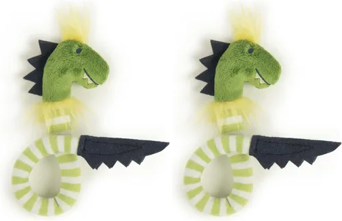 Vista 8 de SmartyKat Bendy Buddy - Juguete flexible para gatos con hierba gatera, color verde, talla única