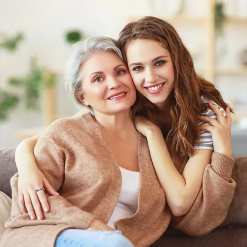 Vista 2 de Regalos para hija de mamá, anillo de circón de doble onda, anillos de madre e hija, artículos de moda, regalos de cumpleaños, Navidad, 2025