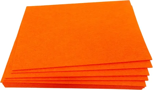 Vista 9 de Jtnohx Hojas de fieltro rígidas para manualidades, tela de fieltro de 0.079 pulgadas de grosor para manualidades, 12 cuadrados de fieltro
