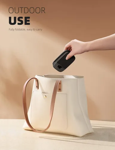 Vista 8 de Lamicall Soporte plegable para teléfono y soporte para teléfono de ducha impermeable