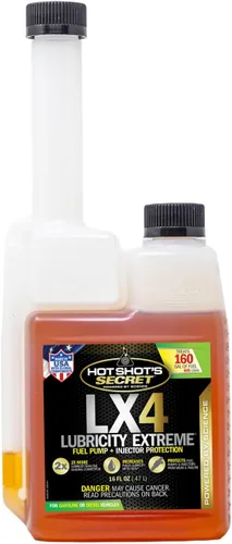 Vista 8 de Hot Shot's Secret LX4 Lubricity Extreme 1 galón, tratamiento de combustible para todos los motores, aditivo de gasolina y diésel, el aditivo