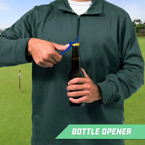 Vista 6 de GoSports - Herramienta de golf para escopeta de cerveza y soporte para cigarros, elige tu color, paquete de 6 para golfistas a los que les gusta ir