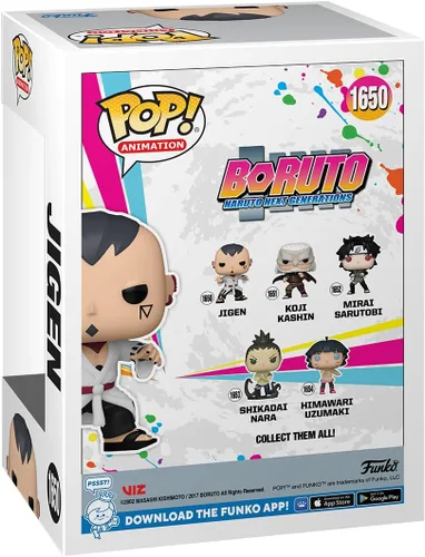 Vista 3 de Funko Pop! Animation: Boruto - Jigen - Boruto: Naruto Next Generations - Figura de vinilo coleccionable - Idea de regalo - Producto