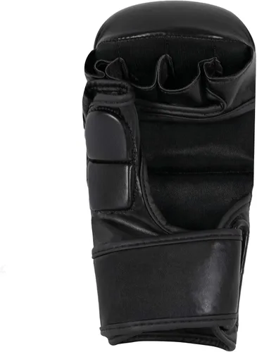 Vista 3 de Vali Guantes híbridos MMA Shooter para entrenamiento de combate de agarre en artes marciales