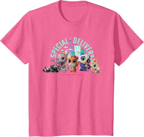 Vista 54 de Disney Camiseta de entrega especial Junior T.O.T.S, Negro, S
