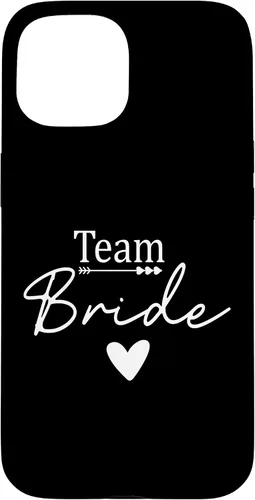 Vista 6 de Team Bride Wedding Party Bridesmaid Bachelorette Party 2027 Case for iPhone 17