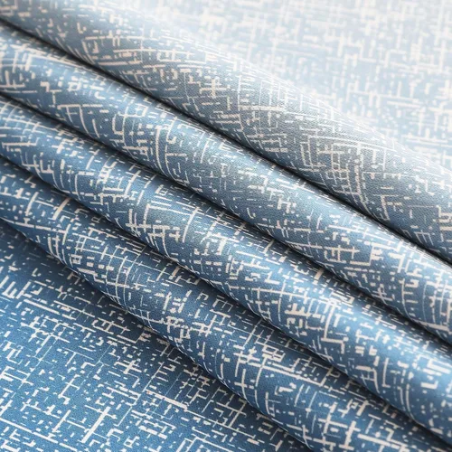 Vista 4 de Cortinas Completamente Opacas Azul Degradado de 63 pulgadas de Largo para Sala de Estar y Dormitorio, Cortinas con Aislamiento Térmico para Navidad