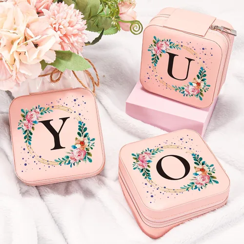 Vista 4 de Joyero personalizado, regalos de graduación para ella, regalos de agradecimiento para mujeres, regalos del día de la madre para mujeres, regalos