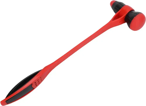 Vista 6 de Martillo masajeador, masajeadores manuales de espalda, martillo de silicona para aliviar el estrés, martillo de masaje elásticamente flexible