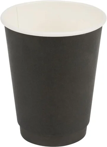 Vista 9 de Restaurantware Tazas de café de papel de 4 onzas, 25 tazas de papel desechables de doble pared, a prueba de fugas, reciclables, tazas calientes