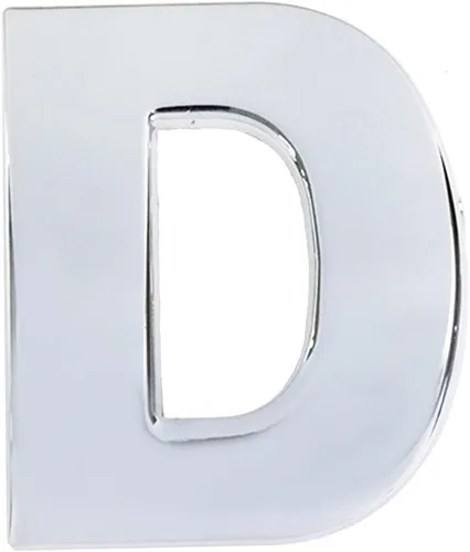Vista 10 de Modengzhe 3D Metal Emblema de Coche Número 9 Adhesivo Cromado Aleación de Zinc Placa de Automóvil Decal