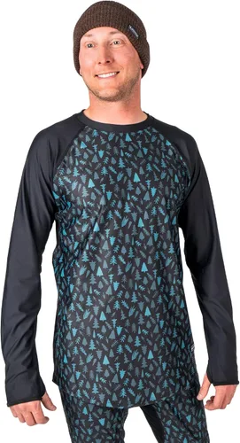 Vista 14 de BLACKSTRAP Camiseta Skyliner Crew Baselayer para hombre Negro