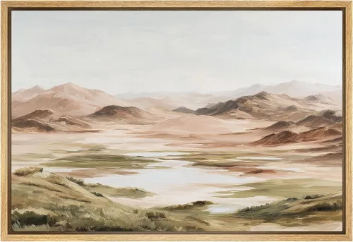 Vista 20 de SIGNFORD Lienzo Enmarcado Impresión Arte de Pared Océano Pastel Luz del Sol Puesta de Sol Horizonte Naturaleza Vida Silvestre Ilustraciones Arte