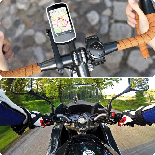 Vista 7 de TUSITA Soporte de bicicleta compatible con Garmin, Apple Watch Ultra, Polar