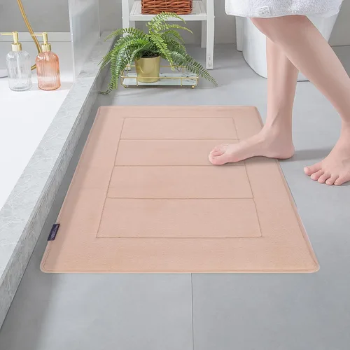 Vista 40 de Tapete de espuma viscoelástica de alta densidad, ultra suave ( 60.96 cm. x 152.4 cm. / 2 pies x 5 pies)