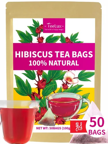 Vista 10 de TeeLux - Bolsas de té de cebada, sabor a nuez y tostado, sin cafeína, 0.07 oz x 50 bolsas Té de grano de cebada asada con aroma a nuez, sin