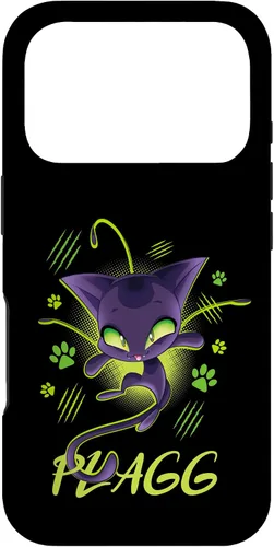 Vista 29 de iPhone 13 Miraculous Ladybug Kwamis Collection con funda Plagg