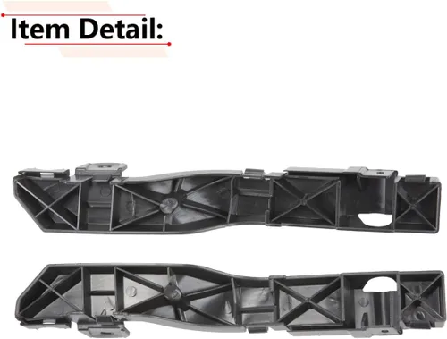Vista 4 de RLB-HILON Soporte de Parachoques Delantero Compatible con Dodge Journey 2009 2010 2011 2012 2013 2014 2015 2016 2017 2018 Año, para 5178411AD