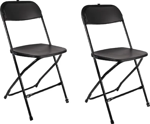 Vista 22 de BTEXPERT Silla Plegable de Plástico Blanco con Marco de Acero, Silla Comercial de Alta Capacidad para Eventos, Ligera, Set para Oficina, Boda