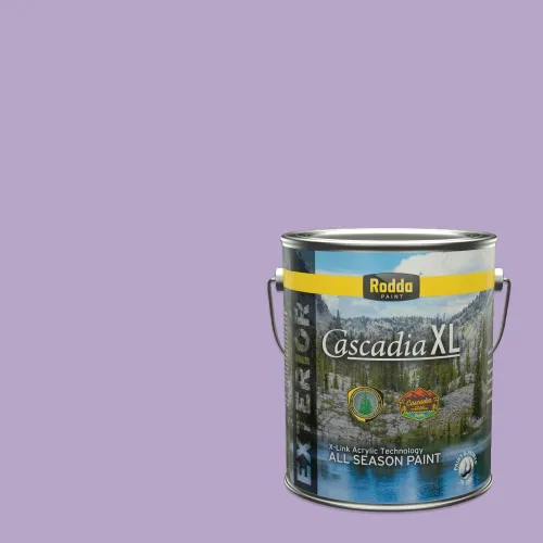 Vista 41 de Rodda Paint CASCADIA XL Pintura e imprimación de satén exterior en uno, cuarto de galón, bikini lavanda