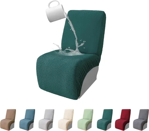 Vista 83 de Fundas de sofá reclinable seccional 100% impermeables para sofá reclinable en forma de L, funda de sofá modular de esquina en forma de L, fundas