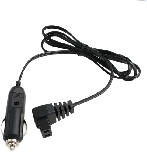 Vista 4 de Cable de alimentación para refrigerador de coche automotriz congelador ARB BougeRV Coleman Euhomy Iceco 12/24V 23A DC 4.9 ft Pin plano