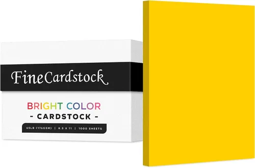 Vista 10 de Papel de alta calidad para tarjetas de colores, caja de 1000 hojas, cartulina de peso medio de 65 libras, perfecta para suministros escolares, artes