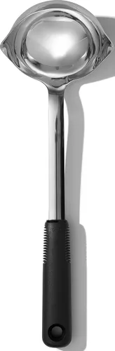 Vista 7 de OXO Good Grips Tenedor de Trinchar de Acero Inoxidable, Talla Única Sharp Prongs Spear, Hold & Serve Roast, agarre antideslizante, ideal